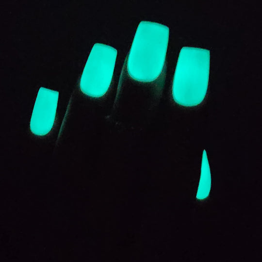 Blue Moon Glow- Glow Gel Polish - Sundara Nails