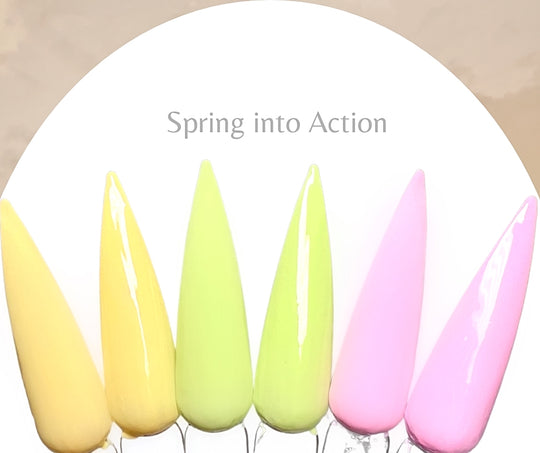 Spring into action (Pudding Gel Trio Pallet) - Sundara Nails