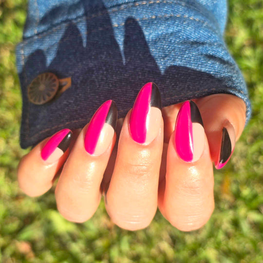 Iris Flower- Thermal gel polish