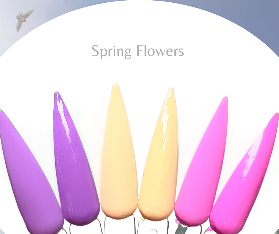 Spring Flowers (Pudding Gel Trio Pallet) - Sundara Nails