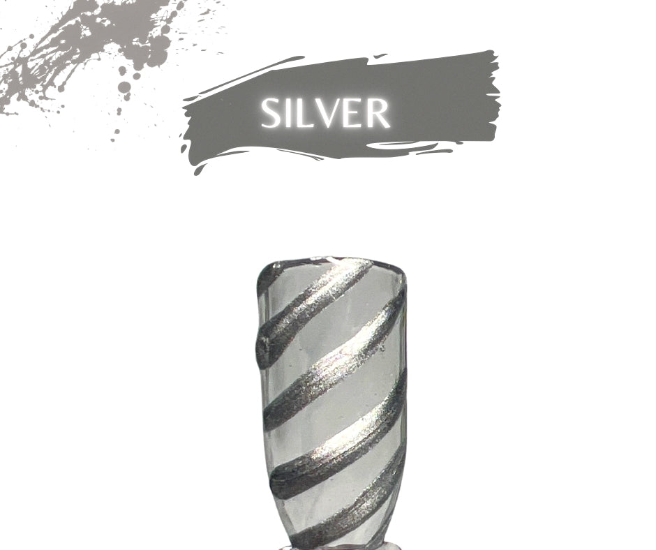 Silver- Gel Liner - Sundara Nails