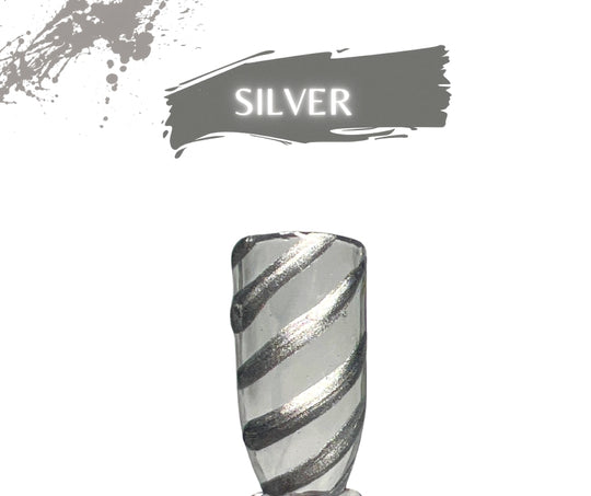 Silver- Gel Liner - Sundara Nails