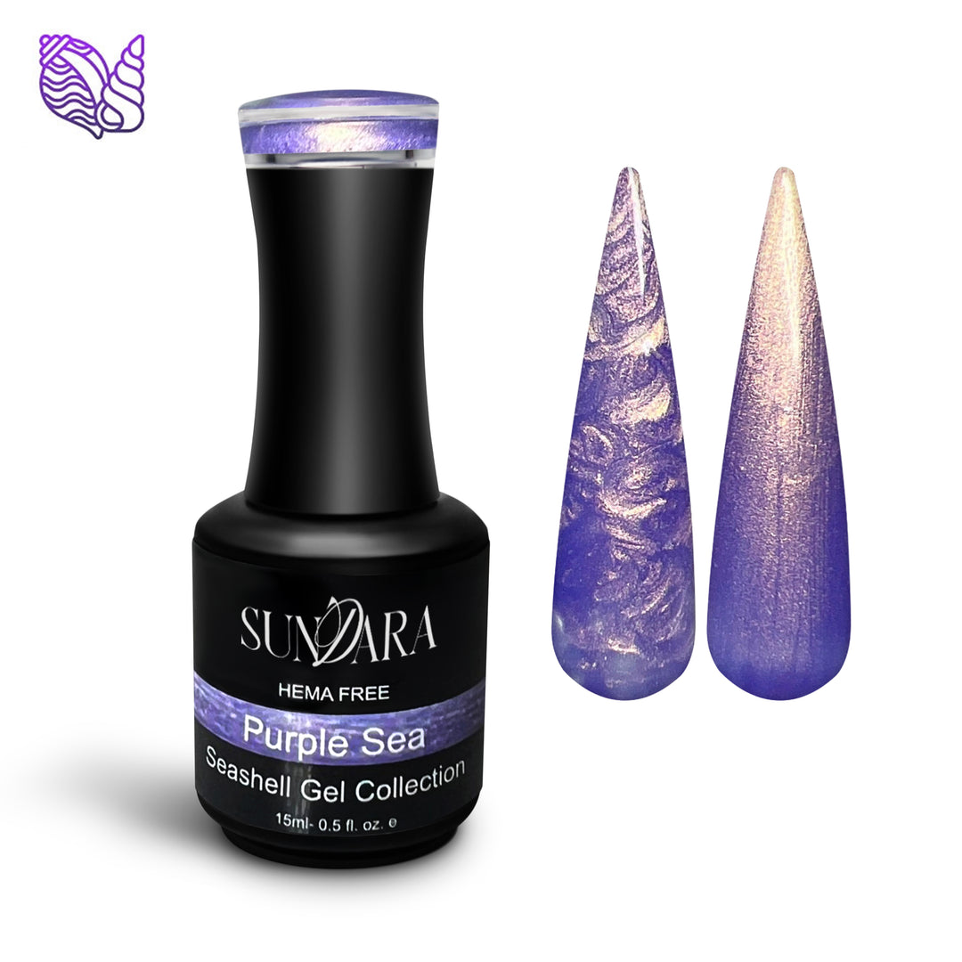 Purple Sea- Seashell gel