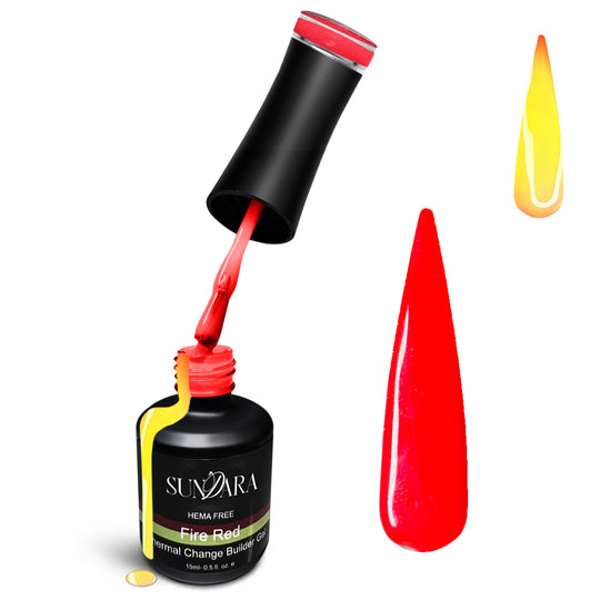 Fire Red- Thermal Builder Gel
