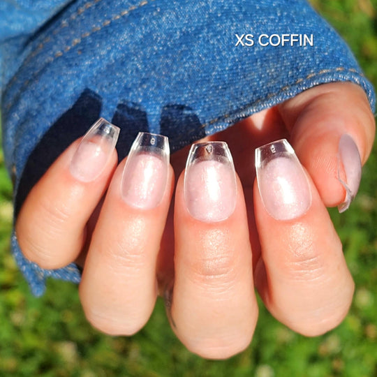 Coffin Shape Soft Gelly Tips - Sundara Nails