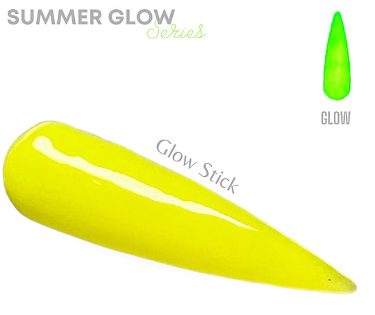 Glow Stick- Glow Acrylic + Dip - Sundara Nails