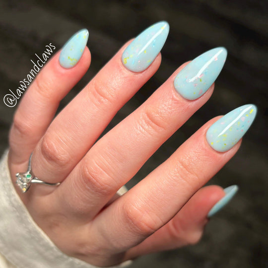 Light Blue Sugar  Rubber Base Coat (Hema Free)