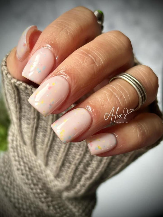 Light pink Sugar  Rubber Base Coat Gel - Sundara Nails