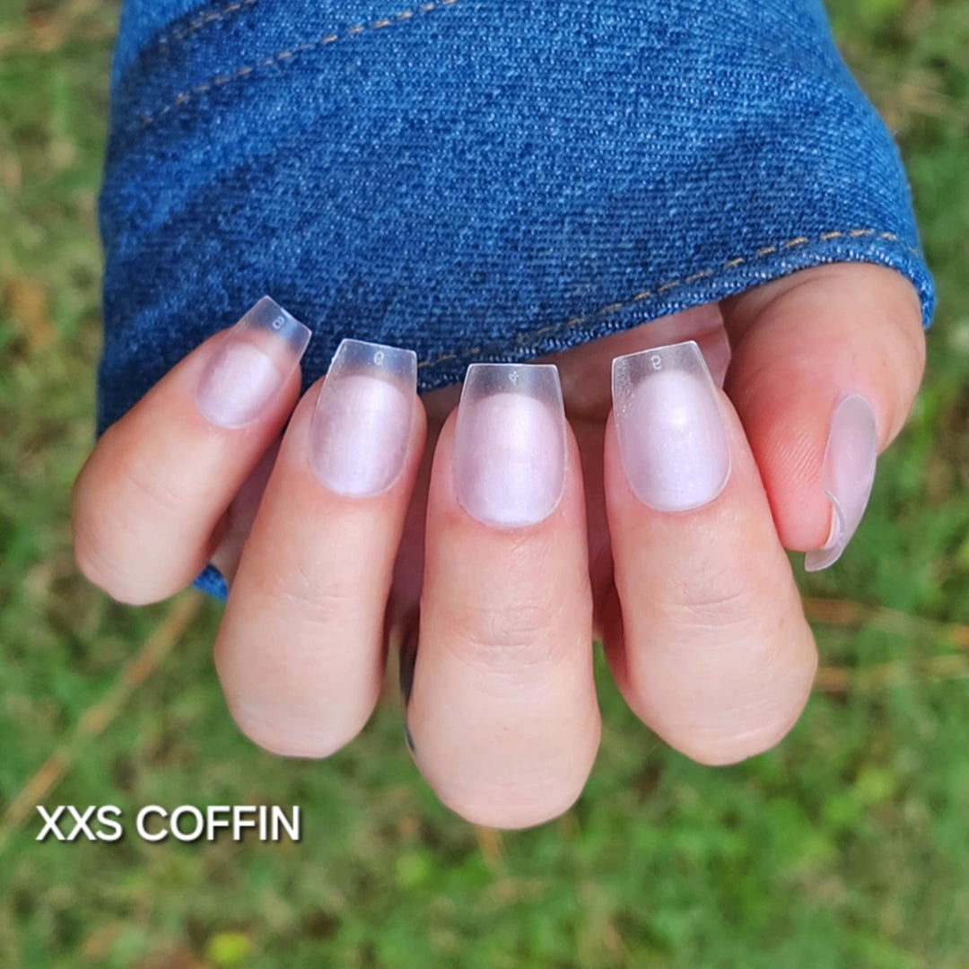 Coffin Shape Soft Gelly Tips - Sundara Nails