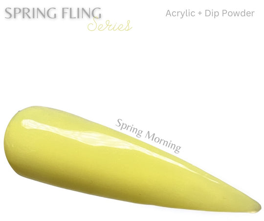 Spring Morning- Acrylic & Dip Powder