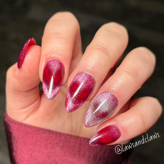 Star Ruby- Soda Crystal Cat Eye Gel