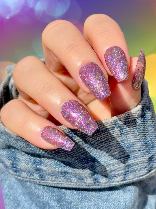 Berry Diamonds (Holographic Gel Glitter)