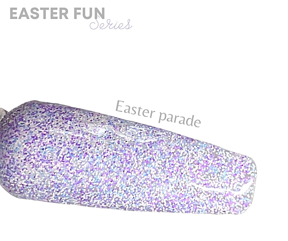Easter Parade- Acrylic+Dip powder - Sundara Nails