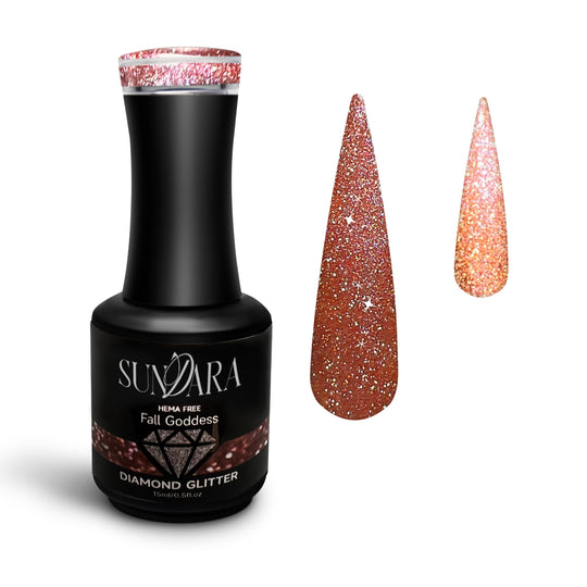 Fall Goddess- Reflective diamond glitter gel