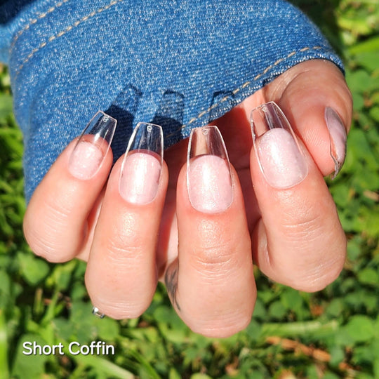 Coffin Shape Soft Gelly Tips - Sundara Nails