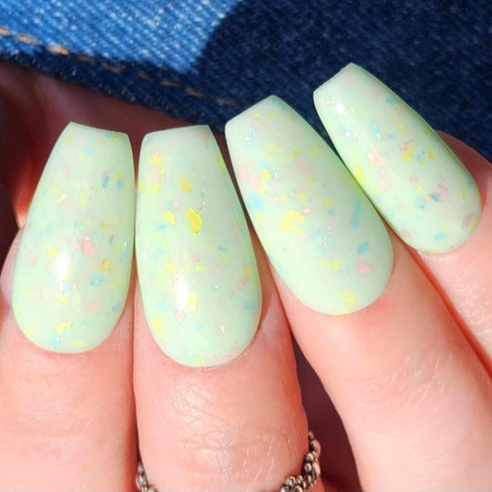 Mint Sugar  Rubber Base Coat (Hema Free)