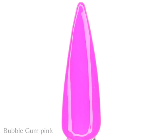 Bubble Gum Pink (Neon Pudding gel) - Sundara Nails