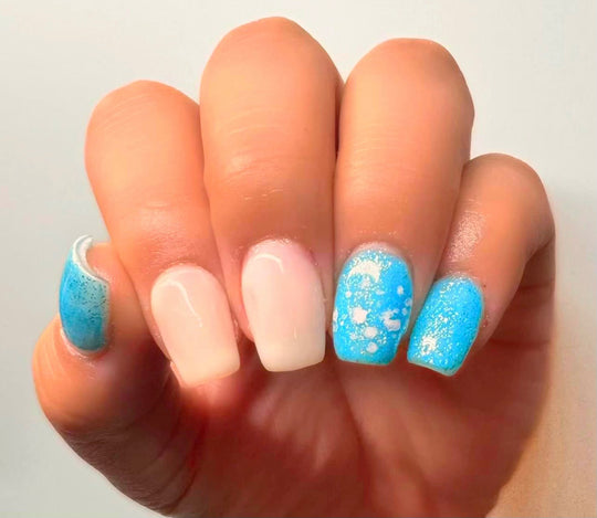 Snow White- Color Rubber Base Coat (Hema Free) - Sundara Nails