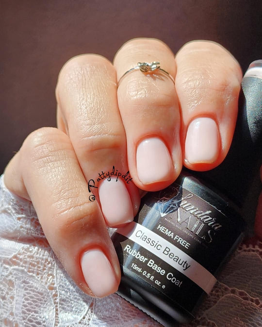 Classic beauty- Color Rubber Base Coat (Hema Free) - Sundara Nails