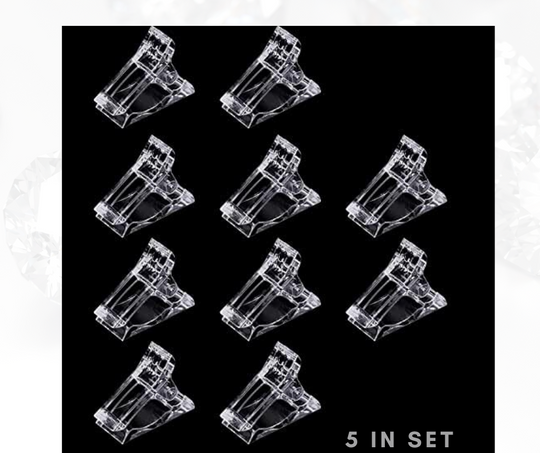 Poly Gel Clips- 5 in Set - Sundara Nails