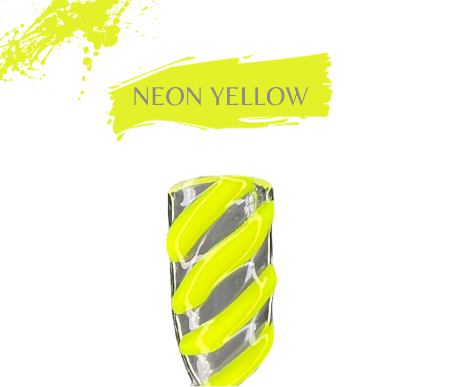 Neon yellow- Gel Liner - Sundara Nails