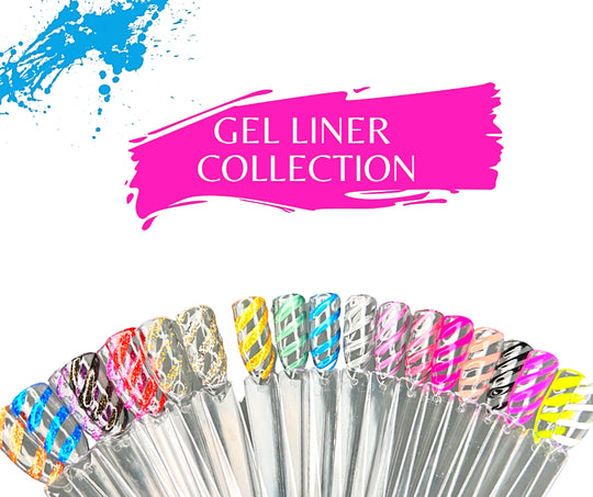 All Gel Liner collection (21 Colors) - Sundara Nails