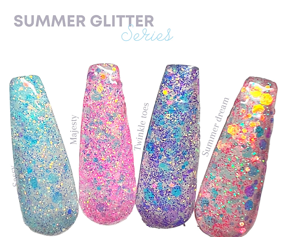 Summer glitter Series collection (Dip Powder) Media 1 of 4