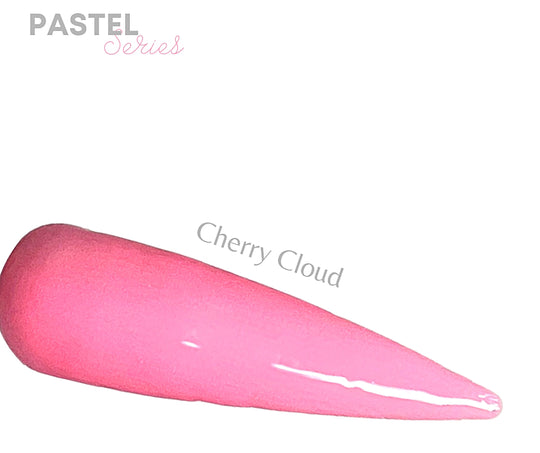 Cherry Cloud- Acrylic+Dip powder - Sundara Nails