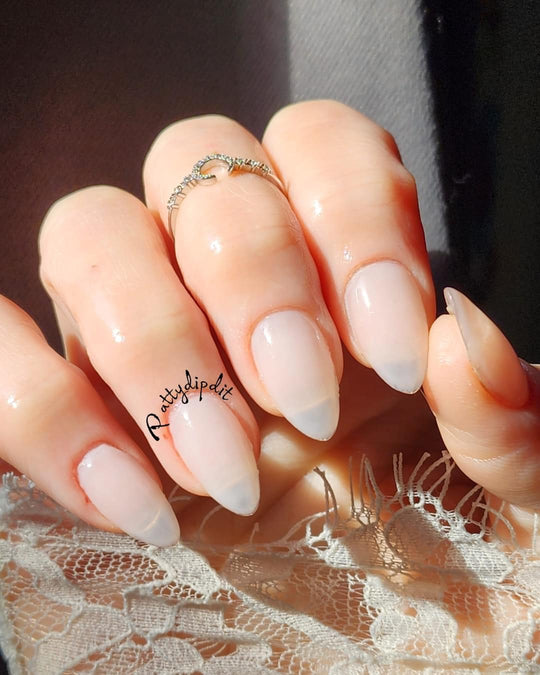 Naked and confident gel polish