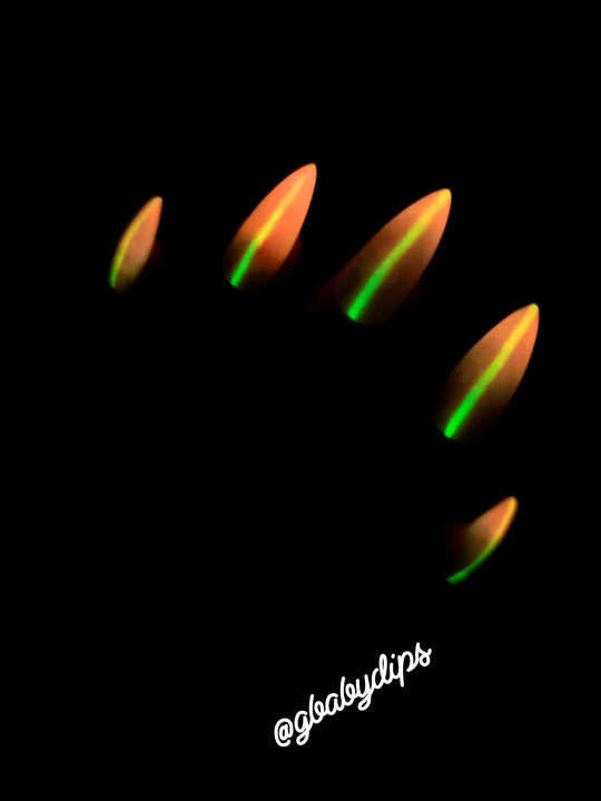 Glow Stick- Glow Acrylic + Dip - Sundara Nails