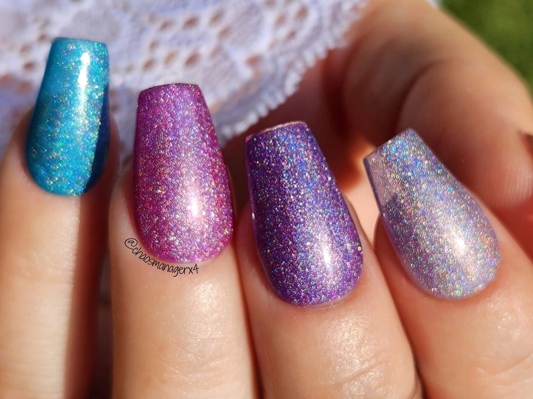Laser Sun Holographic Glitter Collection (Holographic Glitter) 8 colors - Sundara Nails