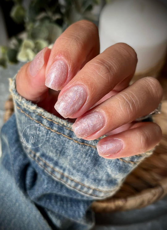 White Rose- Non Sticky Builder Gel in a Pot - Sundara Nails