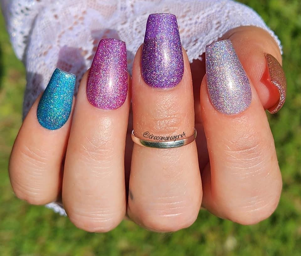 Laser Sun Holographic Glitter Collection (Holographic Glitter) 8 colors - Sundara Nails