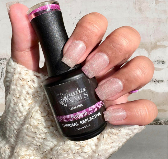 Triple Thermal Reflective Gel Polish Colors Collection- 8 Colors - Sundara Nails