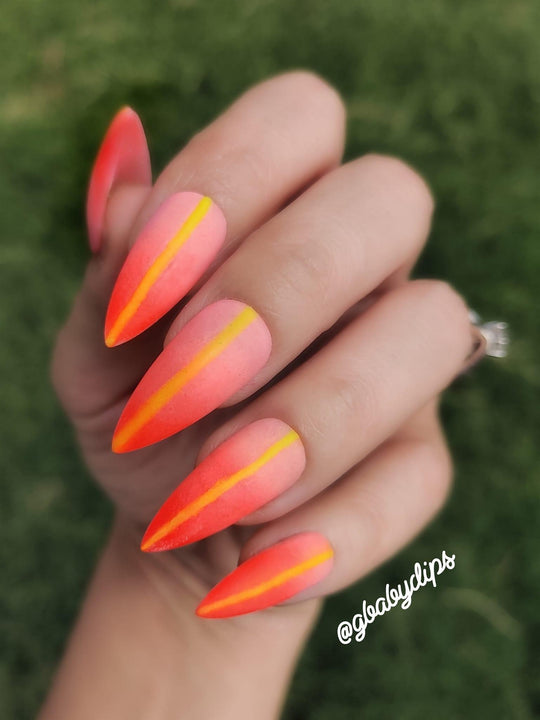 Glow Stick- Glow Acrylic + Dip - Sundara Nails