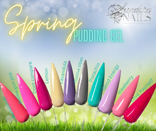 Spring Pudding Gels 10 colors - Sundara Nails