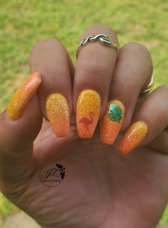 Heather Sizzling Hot Collection- Reflective Dip - Sundara Nails