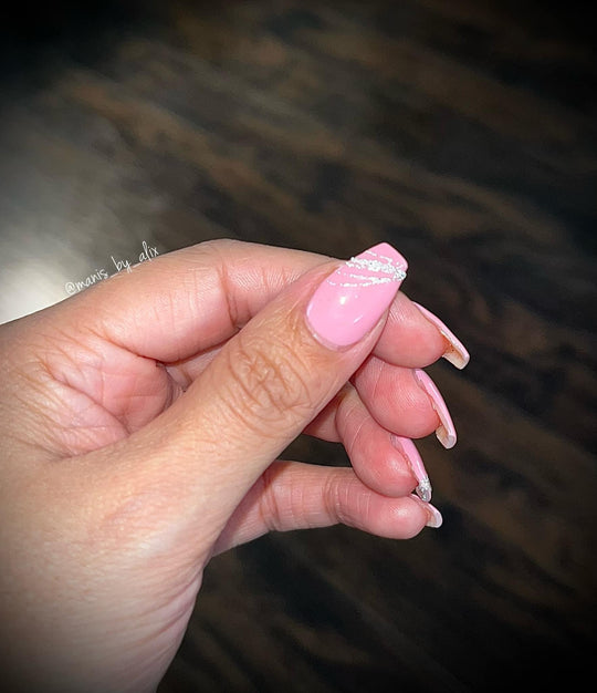 Daddy Long Legs- Reflective Silver Spider Gel - Sundara Nails