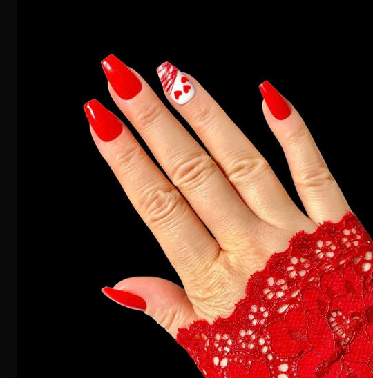 Red Mite- Reflective Red Spider Gel - Sundara Nails