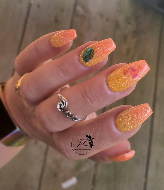 Heather Sizzling Hot Collection- Reflective Dip - Sundara Nails