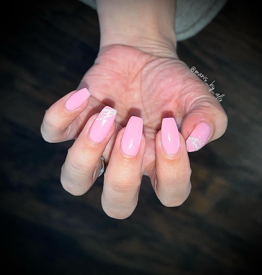 Daddy Long Legs- Reflective Silver Spider Gel - Sundara Nails