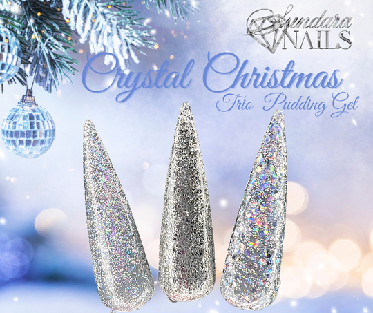 Crystal Christmas (Pudding Gel Trio) - Sundara Nails