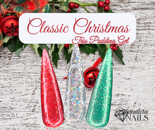 Classic Christmas (Pudding Gel Trio) - Sundara Nails