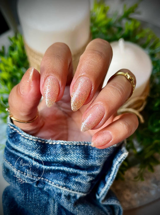 Autumn 🍂 -Platinum Glitter Builder Gel (Hema Free) - Sundara Nails