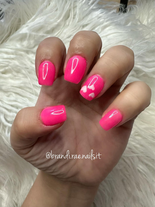 Hot Tamale (Neon Pudding gel) - Sundara Nails