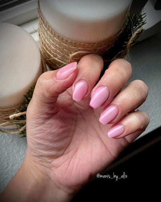 Magenta-Glow in Dark Builder Gel - Sundara Nails