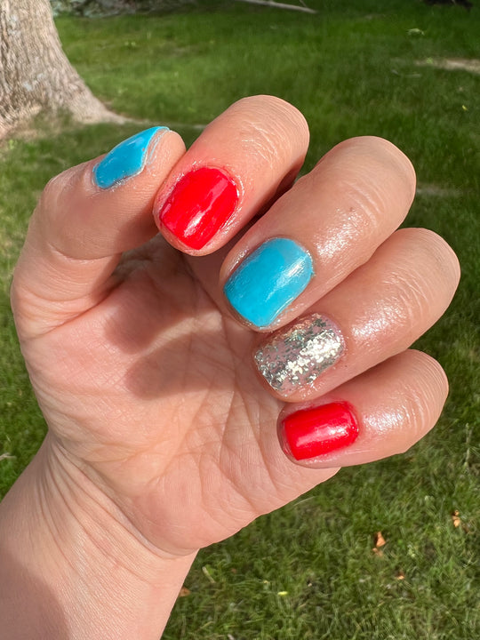 I ❤️ You (Neon Pudding gel) - Sundara Nails