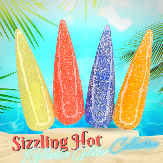Heather Sizzling Hot Collection- Reflective Dip - Sundara Nails