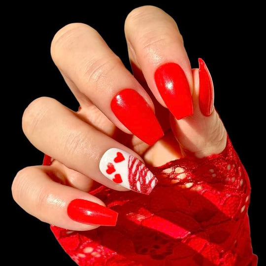 Red Mite- Reflective Red Spider Gel - Sundara Nails