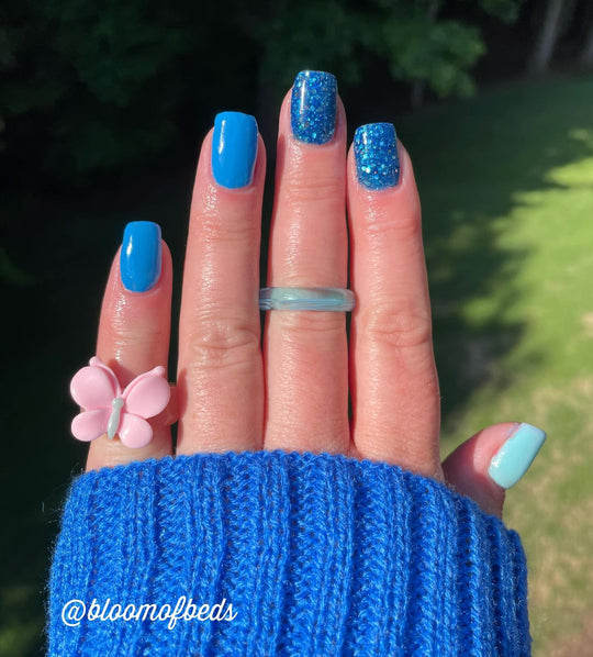 Blueberry Pie (Neon Pudding gel) - Sundara Nails